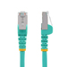 StarTech.com 7m CAT6a Ethernet Kabel, Aqua, Low Smoke Zero Halogen (LSZH), 10GbE 500MHz 100W PoE++ Snagless RJ-45 S/FTP Netwerk Patch Kabel met Trekontlasting, Fluke Tested/ETL