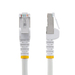 StarTech.com 7m CAT6a Ethernet Kabel, Wit, Low Smoke Zero Halogen (LSZH), 10GbE 500MHz 100W PoE++ Snagless RJ-45 S/FTP Netwerk Patch Kabel met Trekontlasting, Fluke Tested/ETL