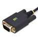 StarTech.com 3m USB naar Seriëel Adapter Kabel, COM Retention, Verwisselbare DB9 Schroeven/Moeren, USB-A naar RS232 DB9 Converter, FTDI IC, ESD Bescherming, Windows/macOS/Linux