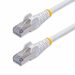 StarTech.com 2m CAT8 Netwerkkabel, Wit, Snagless RJ45, 25G/40G, 2000MHz, 100W PoE++, S/FTP, 26AWG 100% Pure Koperdraad, LSZH, Shielded Ethernet Kabel met Trekontlasting, Fluke Channel Getest