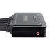 StarTech.com C2-DH46-UA2-CBL-KVM KVM-switch Zwart