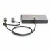 StarTech.com 2-Port USB-C Hub met Ethernet en RS-232, Geïntegreerde USB-C naar USB-A Dongle, 100W PD Pass-Through, 2x USB-A 5Gbps, Gigabit Ethernet, RS232 Serial (FTDI)