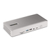 StarTech.com Thunderbolt 4 Multi-Monitor Docking Station, Quad/Triple/Dual Display Dock, 2x HDMI/2x DisplayPort, 7x USB Hub, 2.5Gb Ethernet, 98W Power Delivery
