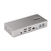 StarTech.com Thunderbolt 4 Multi-Monitor Docking Station, Quad/Triple/Dual Display Dock, 2x HDMI/2x DisplayPort, 7x USB Hub, 2.5Gb Ethernet, 98W Power Delivery