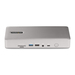 StarTech.com Thunderbolt 4 Multi-Monitor Docking Station, Quad/Triple/Dual Display Dock, 2x HDMI/2x DisplayPort, 7x USB Hub, 2.5Gb Ethernet, 98W Power Delivery