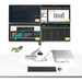 StarTech.com Thunderbolt 4 Multi-Monitor Docking Station, Quad/Triple/Dual Display Dock, 2x HDMI/2x DisplayPort, 7x USB Hub, 2.5Gb Ethernet, 98W Power Delivery