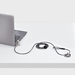 StarTech.com 2m Universeel Laptop Kabelslot, Anti-diefstal Kabelslot, Security Kabel voor Notebook Compatibel met Noble Wedge&reg;/Nano/K-Slot, Laptop Cijferslot/Combinatieslot, Snijbestendig, Stalen Beveiligingskabel voor Laptop