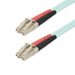 StarTech.com 20m LC/UPC naar LC/UPC OM4 Multimode Glasvezel Kabel, 50/125µm LOMMF/VCSEL Zipcord Fiber, 100G Netwerken, Low Insertion Loss, LSZH Glasvezel Patchkabel