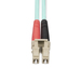 StarTech.com 20m LC/UPC naar LC/UPC OM4 Multimode Glasvezel Kabel, 50/125µm LOMMF/VCSEL Zipcord Fiber, 100G Netwerken, Low Insertion Loss, LSZH Glasvezel Patchkabel