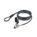 StarTech.com Dun Noble Wedge® Compatibel Laptop Kabelslot, 1,5m Laptop Beveiligingskabel, Anti-Diefstal Slot voor Laptop/Notebook, Snijbestendige Kabel, Sleutelslot