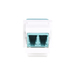 StarTech.com DMFKSLCLCCOUPLER glasvezeladapter LC 1 stuk(s) Wit