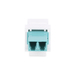 StarTech.com DMFKSLCLCCOUPLER glasvezeladapter LC 1 stuk(s) Wit