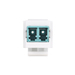 StarTech.com DMFKSLCLCCOUPLER glasvezeladapter LC 1 stuk(s) Wit