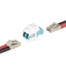 StarTech.com DMFKSLCLCCOUPLER glasvezeladapter LC 1 stuk(s) Wit