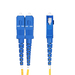 StarTech.com 2m LC naar SC (UPC) OS2 Single Mode Duplex Glasvezel Kabel, 9/125µm, Laser Optimized, 100G, Flexibel Buigen, Low Insertion Loss, LSZH Fiber Patchkabel