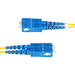 StarTech.com 10m LC naar SC (UPC) OS2 Single Mode Duplex Glasvezel Kabel, 9/125µm, Laser Optimized, 100G, Flexibel Buigen, Low Insertion Loss, LSZH Fiber Patchkabel
