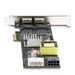 StarTech.com 2-Port 2.5Gbps NBASE-T PoE Netwerkkaart, Dual Intel I225-V, 802.3af/at PoE+ Multi-Gigabit NIC, PCI Express Server LAN Kaart, LP4/8-Pin PCIe-Powered