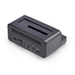 StarTech.com M.2 NVMe naar 2.5"/3.5" SATA Drive Duplicator, Dual Bay Standalone SSD Cloner/Copier en Drive Dock, Bidirectionele NVMe naar SATA / SATA naar NVMe Copier, Tot 27GB/min, SATA III, USB 10Gbps