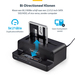 StarTech.com M.2 NVMe naar 2.5"/3.5" SATA Drive Duplicator, Dual Bay Standalone SSD Cloner/Copier en Drive Dock, Bidirectionele NVMe naar SATA / SATA naar NVMe Copier, Tot 27GB/min, SATA III, USB 10Gbps