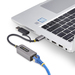 StarTech.com 2.5GbE USB-C naar Ethernet Adapter met USB-A Converter, NBASE-T NIC, USB 3.0 Type-C 2.5/1G Multi Speed Netwerk, Thunderbolt Compatibel, Windows & Mac