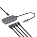 StarTech.com 5G4AC-USB-A-HUB interface hub USB 3.2 Gen 1 (3.1 Gen 1) Type-A 5000 Mbit/s Grijs