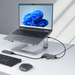 StarTech.com 5G4AC-USB-A-HUB interface hub USB 3.2 Gen 1 (3.1 Gen 1) Type-A 5000 Mbit/s Grijs
