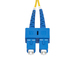 StarTech.com 2m SC naar SC (UPC) OS2 Single Mode Duplex Glasvezel Kabel, 9/125µm, Laser Optimized, 40G/100G, Flexibel Buigen, Low Insertion Loss, LSZH Fiber Patchkabel