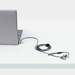 StarTech.com 3-in-1 Universeel Laptop Kabelslot, 2m Security Kabel met Master Key, Computer Beveiliging, Compatibel met Noble Wedge&reg;/Nano/K-Slot, Anti-Diefstal Snijbestendige Kabel