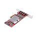 StarTech.com 4-Port USB-C PCIe Kaart, USB 3.2 10Gbps, USB Type-C PCI Express Uitbreidingskaart, 4x Onafhankelijke USB Controllers, Windows/Linux/macOS, TAA-Compliant