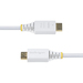 StarTech.com 3m Premium Gecertificeerde High Speed HDMI Kabel, 4K 60Hz/1440p 144Hz, HDR10/HDCP 2.2/ARC, 18Gbps, UHD HDMI 2.0 Kabel voor TV/Monitor/Scherm, TPE Mantel, Wit