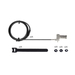 StarTech.com 2m Universeel Laptop Kabelslot, Security Kabel met Vooraf Ingesteld Combinatieslot, Compatibel met Noble Wedge&reg;/Nano/K-Slot, Cijferslot zonder Sleutel, TAA