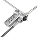StarTech.com 2m Universeel Laptop Kabelslot, Security Kabel met Vooraf Ingesteld Combinatieslot, Compatibel met Noble Wedge&reg;/Nano/K-Slot, Cijferslot zonder Sleutel, TAA
