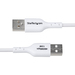 StarTech.com 1m USB-A naar USB-C Laadkabel, USB-A naar USB Type-C Oplaadkabel, Opladen & Synchroniseren, 3A Fast Charge, USB 2.0 Data Transfer Kabel, TPE Mantel, Wit