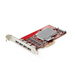 StarTech.com P10Q4A-USB-CARD interfacekaart/-adapter Intern USB 3.2 Gen 2 (3.1 Gen 2)
