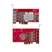 StarTech.com P10Q4A-USB-CARD interfacekaart/-adapter Intern USB 3.2 Gen 2 (3.1 Gen 2)