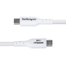 StarTech.com 3m USB-A naar USB-C Laadkabel, USB-A naar USB Type-C Oplaadkabel, Opladen & Synchroniseren, Fast Charge 3A, USB 2.0 Data Transfer Kabel, TPE Mantel, Wit