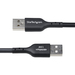 StarTech.com 4m USB-A naar USB-C Laadkabel, USB-A naar USB Type-C Oplaadkabel, Opladen & Synchroniseren, Fast Charge 3A, USB 2.0 Data Transfer Kabel, TPE Mantel, Zwart
