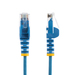 StarTech.com 5m Dunne CAT6 Ethernet Kabel, Blauw, Snagless, 100W PoE, UTP, LSZH, 28AWG Pure Koperdraad, Slim RJ45 Netwerk Patchkabel met Trekontlasting, Fluke Getest