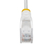 StarTech.com 15m Dunne CAT6 Ethernet Kabel, Wit, Snagless, 100W PoE, UTP, LSZH, 28AWG Pure Koperdraad, Slim RJ45 Netwerk Patchkabel met Trekontlasting, Fluke Getest