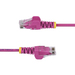StarTech.com 2m Dunne CAT6 Ethernet Kabel, Roze, Snagless, 100W PoE, UTP, LSZH, 28AWG Pure Koperdraad, Slim RJ45 Netwerk Patchkabel met Trekontlasting, Fluke Getest