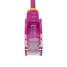 StarTech.com 2m Dunne CAT6 Ethernet Kabel, Roze, Snagless, 100W PoE, UTP, LSZH, 28AWG Pure Koperdraad, Slim RJ45 Netwerk Patchkabel met Trekontlasting, Fluke Getest
