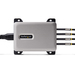 StarTech.com 4-Port Multi-Device USB-C Oplader, Totaal 240W, Single Port 140W EPR, PD 3.1, Poorten met Schroefvergrendeling, Ideaal voor Vergaderzalen, Incl Montagebeugel