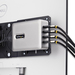 StarTech.com 4-Port Multi-Device USB-C Oplader, Totaal 240W, Single Port 140W EPR, PD 3.1, Poorten met Schroefvergrendeling, Ideaal voor Vergaderzalen, Incl Montagebeugel