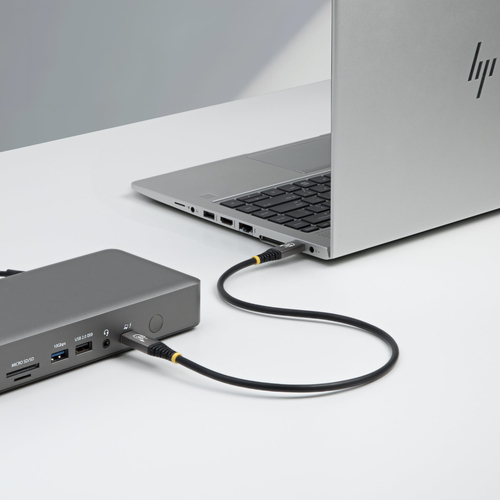StarTech.com 1m USB4 Kabel, 80Gbps, USB-IF Gecertificeerde USB-C Kabel, 240W PD, 8K 120Hz/4K 240Hz, DP2.1, DP80, Thunderbolt 4 Compatibel, USB Type-C Kabel