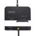 StarTech.com USB-C/USB-A naar M.2 NVMe en 2.5in/3.5in SATA Adapter, 10Gbps, Tool-Free Externe SSD Hard Drive Lezer, B+M/M-Key