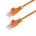 StarTech.com N6PAT25CMORS netwerkkabel Oranje 0,25 m Cat6 U/UTP (UTP)