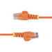 StarTech.com N6PAT25CMORS netwerkkabel Oranje 0,25 m Cat6 U/UTP (UTP)