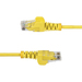 StarTech.com N6PAT25CMYLS netwerkkabel Geel 0,25 m Cat6 U/UTP (UTP)
