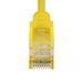 StarTech.com N6PAT25CMYLS netwerkkabel Geel 0,25 m Cat6 U/UTP (UTP)