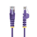 StarTech.com N6PAT25CMPLS netwerkkabel Paars 0,25 m Cat6 U/UTP (UTP)